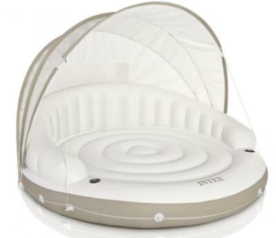 Intex Schwimmliege Lounge Canopy Island 199cm x 150cm 58292EU