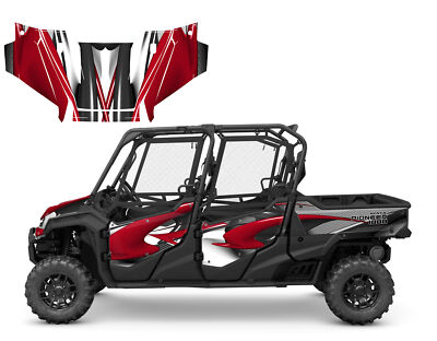 2023 - 2024 Honda Pioneer 1000-6 Deluxe graphics decal kit #1533