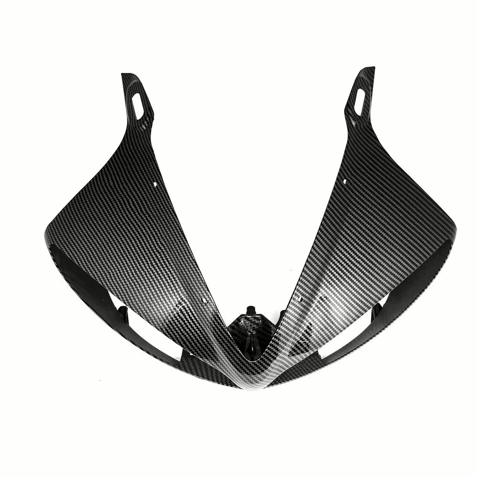 Carbon Fiber Front Nose Upper Headlight Fairing For YAMAHA YZF R6 2003-2005 - Image 2 of 4