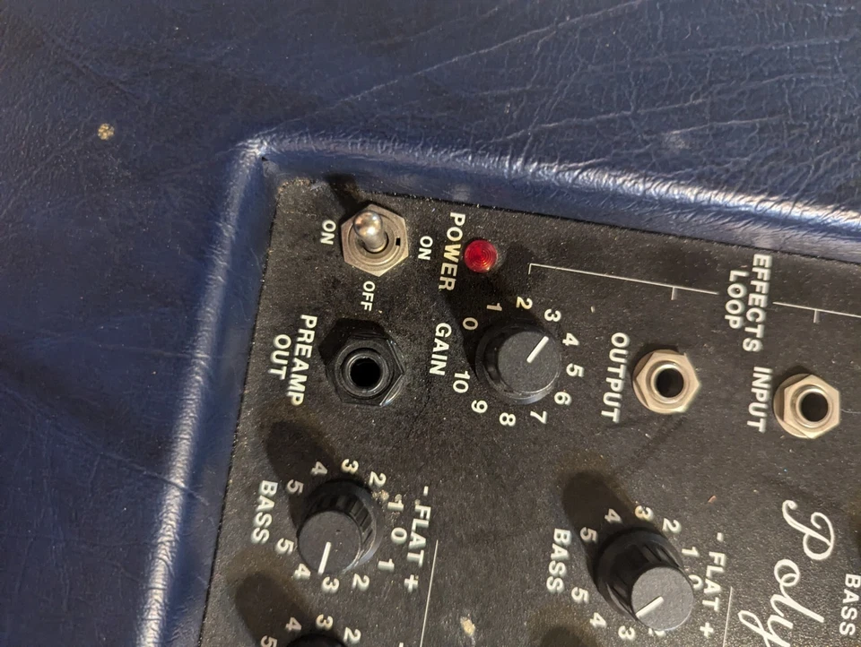 Polytone Taurus Elite 36J9 Guitar Combo 3 Ch Amplifier Tested For Power Only - Image 3 of 4