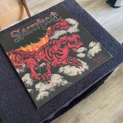 レア両面プリント Sacrifice Torment In Fire Sacrifice - Torment In Fire 2017 Limited Ed. 180g Press w/Insert