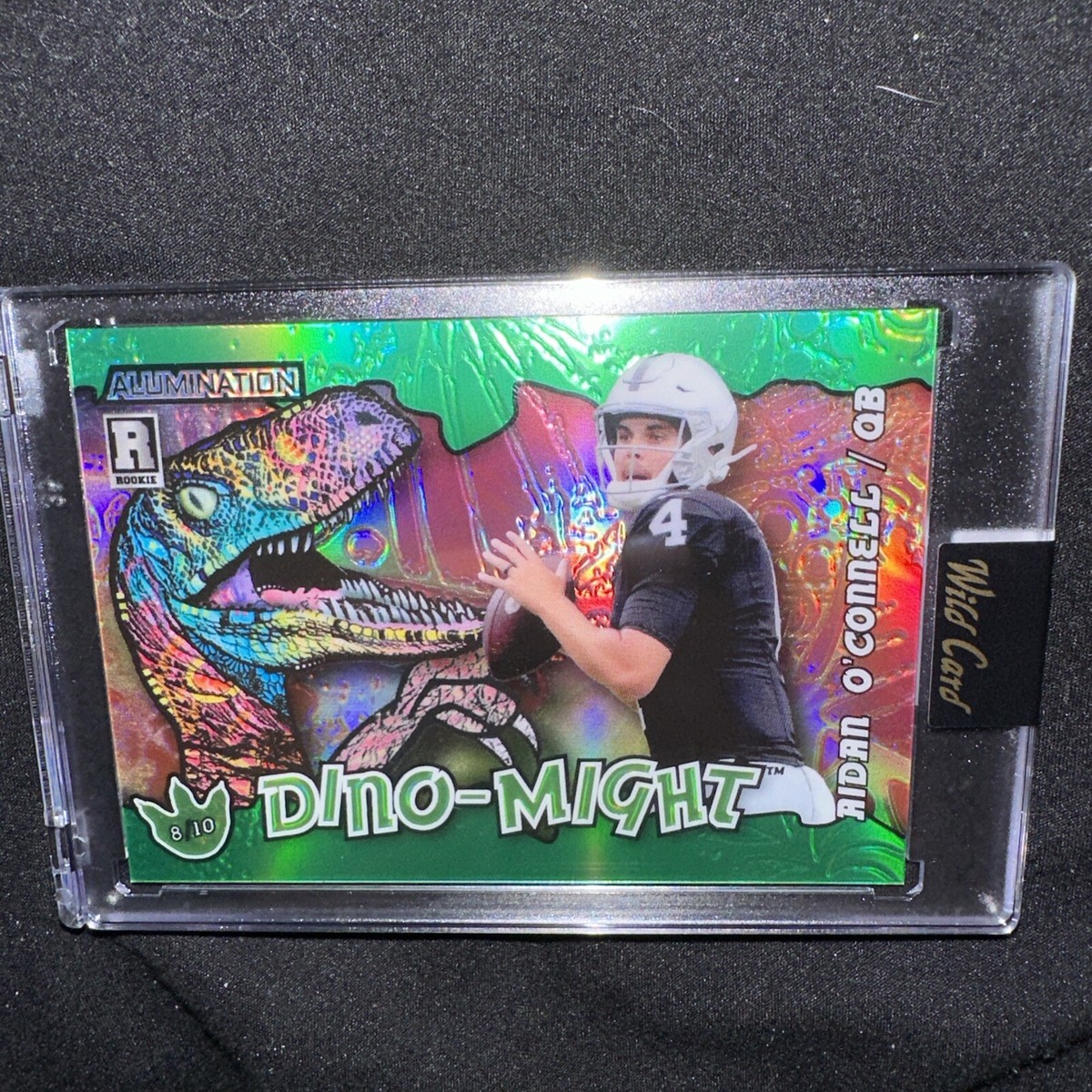 2023 Wild Card Alumination Dino-Might Aidan O'Connell /10 | eBay