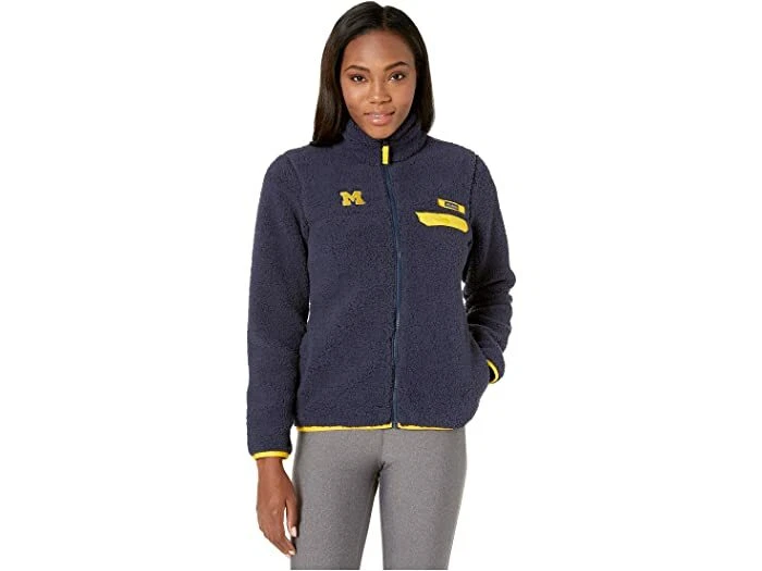 Columbia Women's University of Michigan Wolverines Mountain Side Fleece Jacket