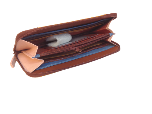 Mywalit 329 Portefeuille Billets Papiers Pieces Cartes Tout en un Cuir pm - Imagen 6 de 6