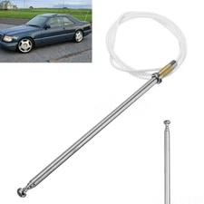 Power Antenna Aerial AM/FM Radio Mast For 92-02 Mercede W140 W124 W202 W210 R129