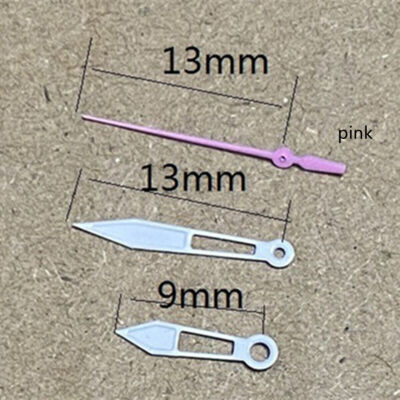Pink Second Hand 13mm Hollow Watch Hands for Miyota 2315 2035 2036 2115 2305