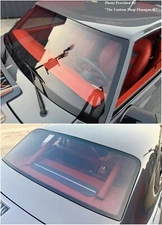 Flush Mount Glass 1967 1968 1969 Camaro Firebird Hardtop Windshield & Back Smoke