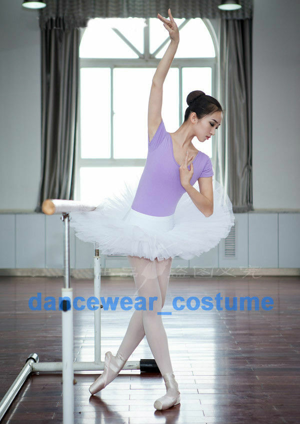 New Adult Professional Ballet Tutu Hard Organdy Platter Skirt Dance