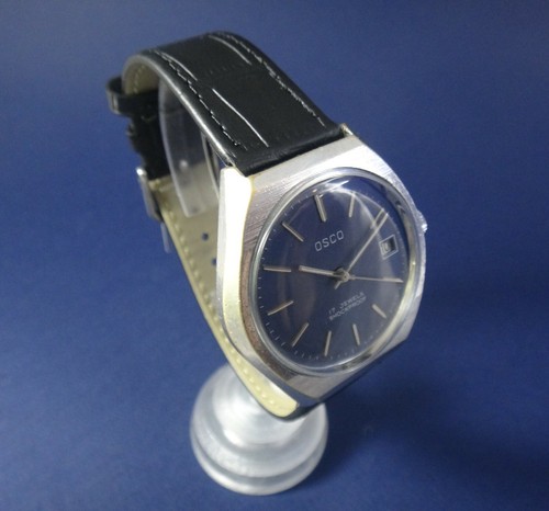 OSCO 17 Jewels stoßfeste mechanische Made in Germany Vintage klassische Uhr - Bild 5 von 10