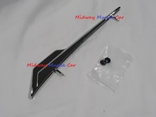 Front Chrome Hood Spear W Nuts 1966 66 Chevy Chevelle Malibu El Camino