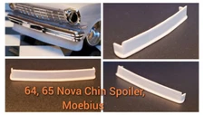 Resin Chin Spoiler for '64, 65 Nova Moebius 1/25. 