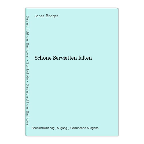 Schöne Servietten falten Bridget, Jones: