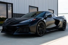 2025 Black Chevrolet Corvette   | C8 Corvette Photo 1