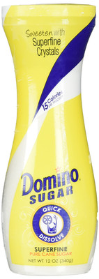 Domino 12oz Superfine Pure Cane Sugar Quick Dissolve Pack of 1