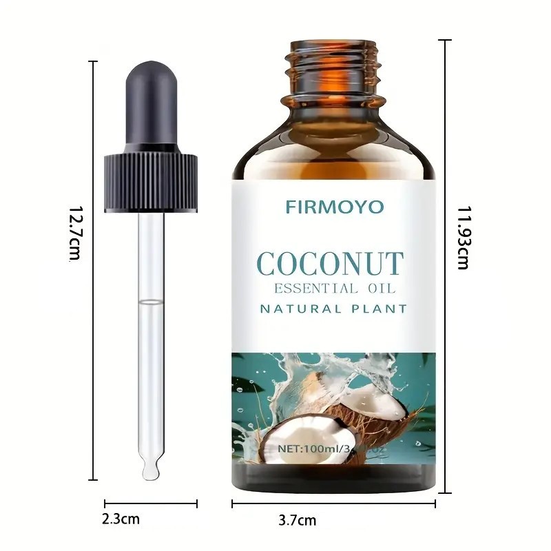 Ätherisches Öl 100ml–Kokosnuss Duftöl für Diffuser Massage Haarpflege Wellness