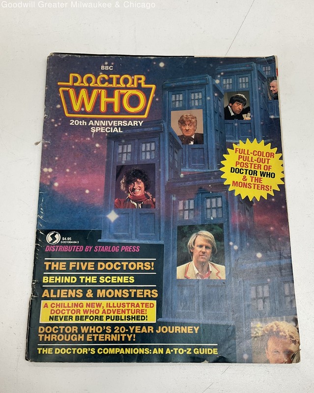 BBC Dr. Who 20th Anniversary Special Magazine
