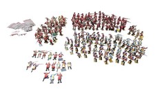 LARGE LOT OF LEAD SOLDIERS. INFANTRY OF THE NAPOLEONIC WARS. 5.5 - 6 CM. 20TH.