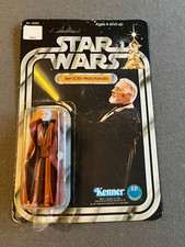 1977 Star Wars Obi Wan Kenobi Action Figure 12-back -- great condition
