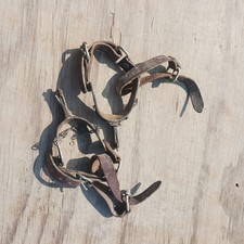 Vintage Pro Rodeo Bareback Spurs BB Used For Restoration