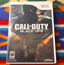 Activision Call of Duty: Black Ops Nintendo Wii NTSC-U/C M 2010 Case Manual