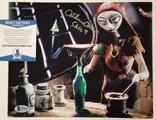 Catherine O'Hara signed Sally Nightmare Before Christmas 8x10 Photo Beckett BAS