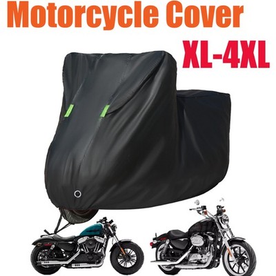 Motorcycle Cover Waterproof  Motorbike Sun Dust UV Outdoor Protection XL-4XL