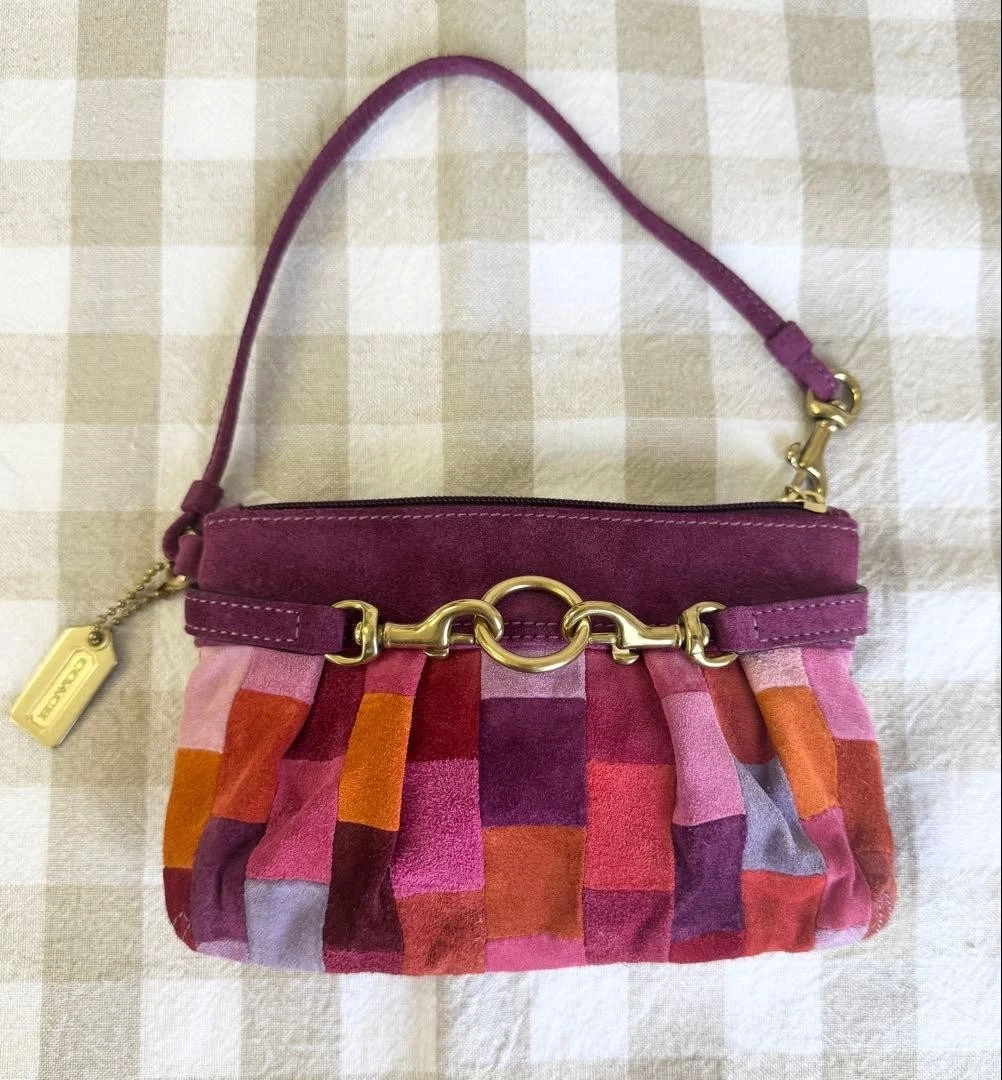 Coach Patchwork Shoulder Bag Pink Bags & Handbags for Women for