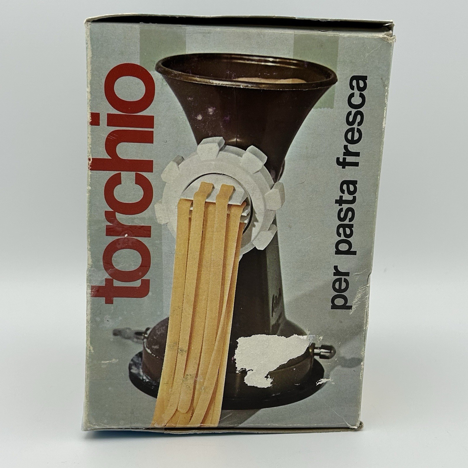 Vintage Pasta Maker Machine Rullinet Torchio Fresca Extruder Italy 213 Complete