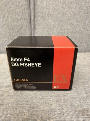SIGMA FISHEYE 8mm F4 CIRCULAR IMAGE FILT 【公式通販】
