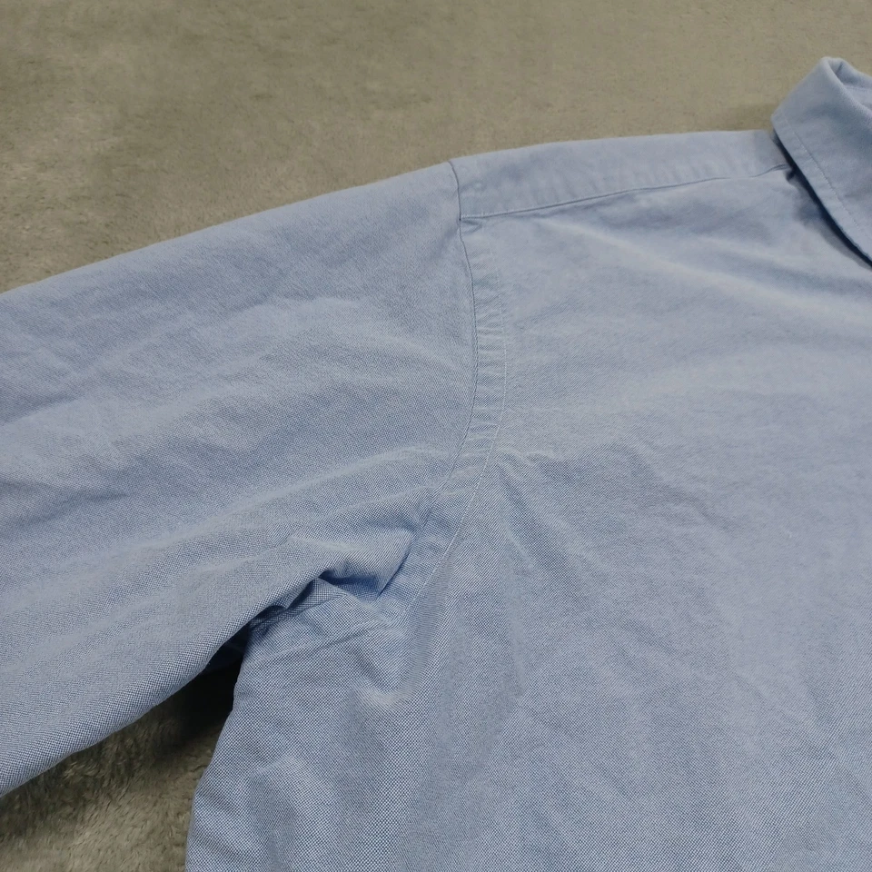 Ralph Lauren Shirt Mens 2XB Blue Polo Bear Button Down Long Sleeve Preppy - Image 2 of 4