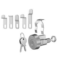 Lucchetto cassetta postale in lega di zinco con 5 piastre e 2 chiavi configurazi