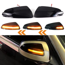 LED Dynamic Turn Signal Side Mirror Lights Lamp For Mercedes Benz S204 W204 W639