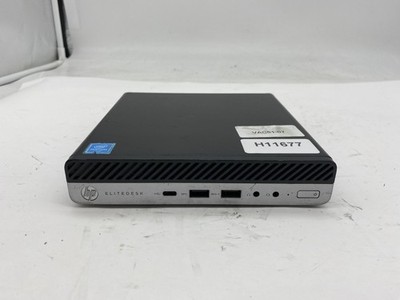HP EliteDesk 800 G3 Micro Intel Pentium G4400T 2.9GHz 8GB RAM 500GB HDD W10P