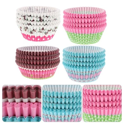 400 Pcs Moule À Gâteau Caissettes Cupcakes Moules Muffins En Papier Pour - Photo 1/4