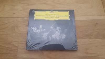 EVGENY KISSIN & EMERSON STRING QUARTET NEW YORK CONCERT CD BRAND NEW & SEALED