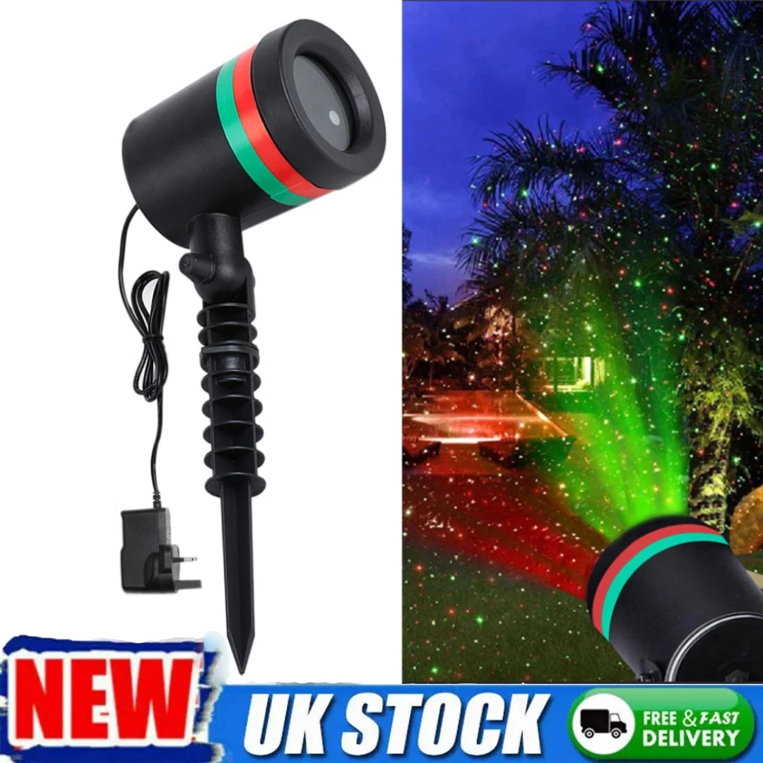 Syslux Sneeuwval LED Halloween Kerstverlichting Projector