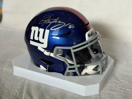 Lawrence Taylor Signed NY Giants SpeedFlex Midi Helmet – JSA Witnessed – HOF