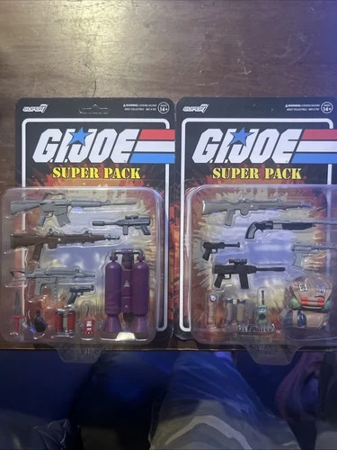 GI Joe Ultimates Super7 Super Pack Weapons Baroness Flint Gun Accessories