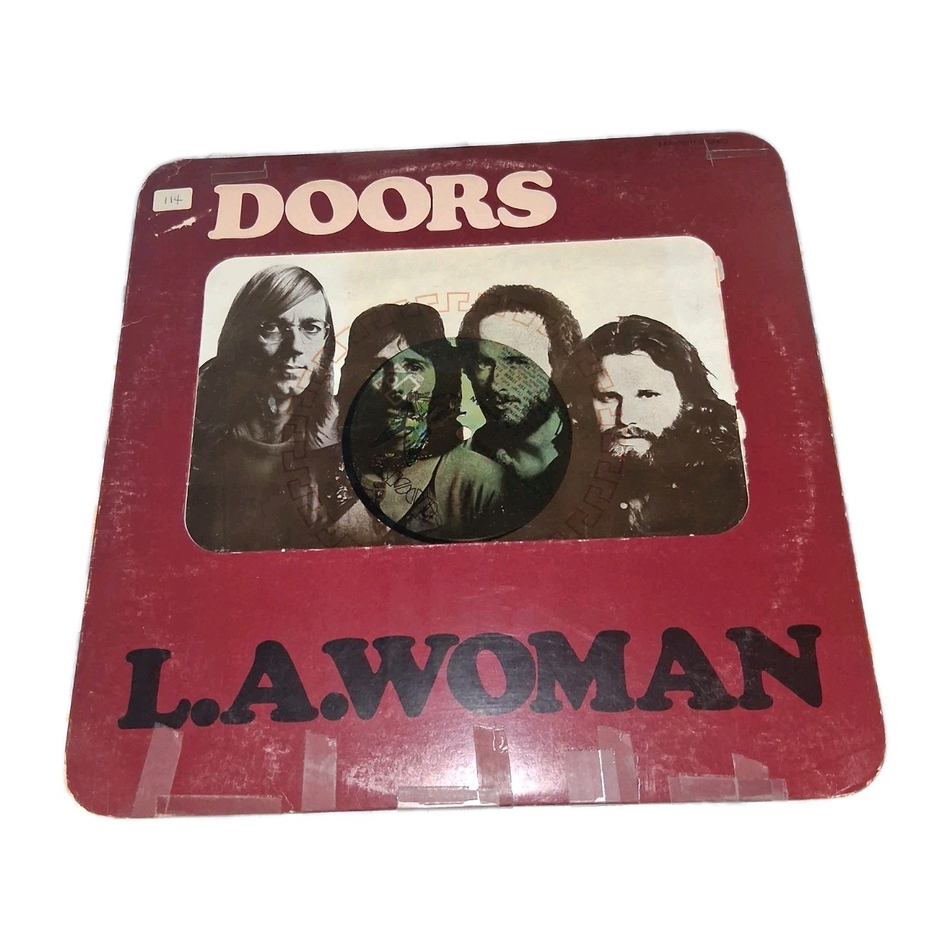 The Doors "LA Woman" 1971 EKS-75011 USA-Stereo, Pitman Pressing/Windowed Cover
