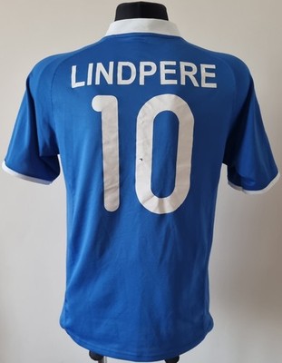 Estonia 2009 - 2010 Home football Nike Match Worn shirt #10 Lindpere size Medium