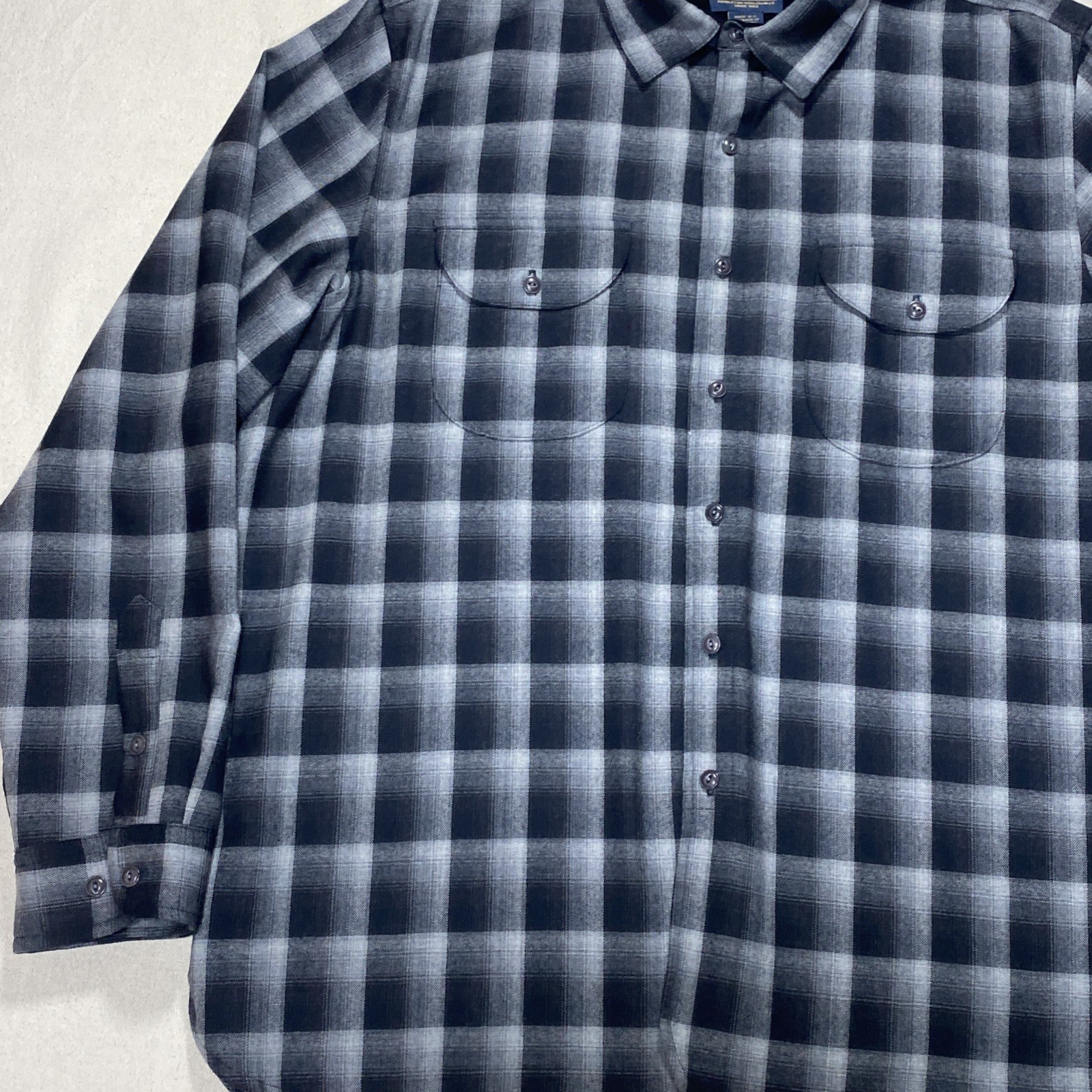 Pendleton Wool Button Down Board Shirt Thomas Kay… - image 3