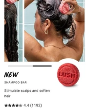 3pcs Lush Cosmetics Shampoo Bar New