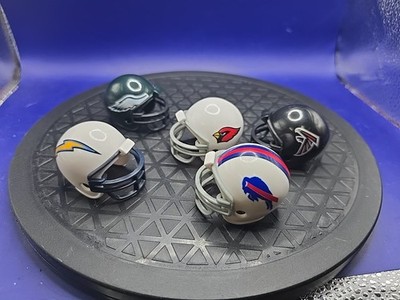 NFC south Set of 5 Mighty Mini NFL Football Helmet  Face Guard to Back 