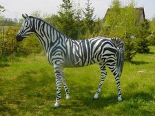 Design Pferd Figur Lebensgroße Statue Skulptur Figuren Skulpturen Dekoration Neu