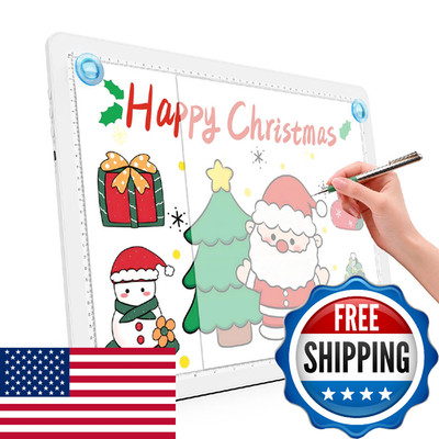 Heanolier Rechargeable A4 Light Box Drawing Pad,9000 Lux Bright Magnetic Tracing