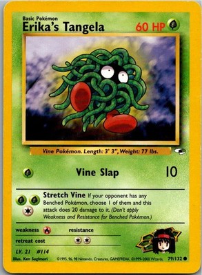 Erika's Tangela 79/132 | Gym Heroes | Englisch | Pokémon TCG