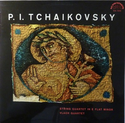 Pyotr Ilyich Tchaikovsky, Vlach Quartet - String Quartet In E Flat Minor (LP, Mo