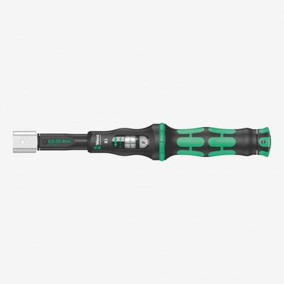 Wera 075651 Torque Wrench 2.5-25 Nm for 9x12 mm Interchangeable Insert Tools