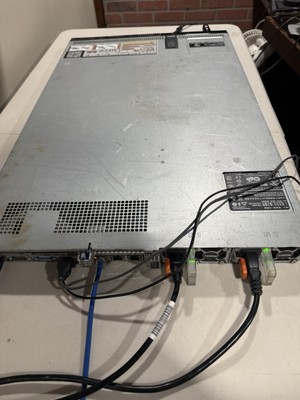Dell R620 Intel Xeon CPU E5-2670 2.6GHz (2) 64GbRAM-4HD Drives, Working, Running
