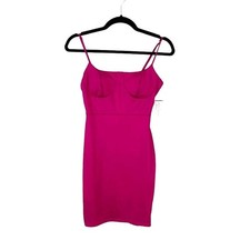 NWT Windsor Bodycon Hot Pink Dress Corset Barbie S